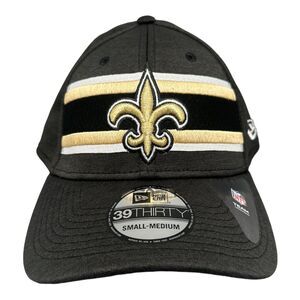 New Era 39Thirty‎ New Orleans Saints Flex Hat Men's Sz Small/Medium NWT!